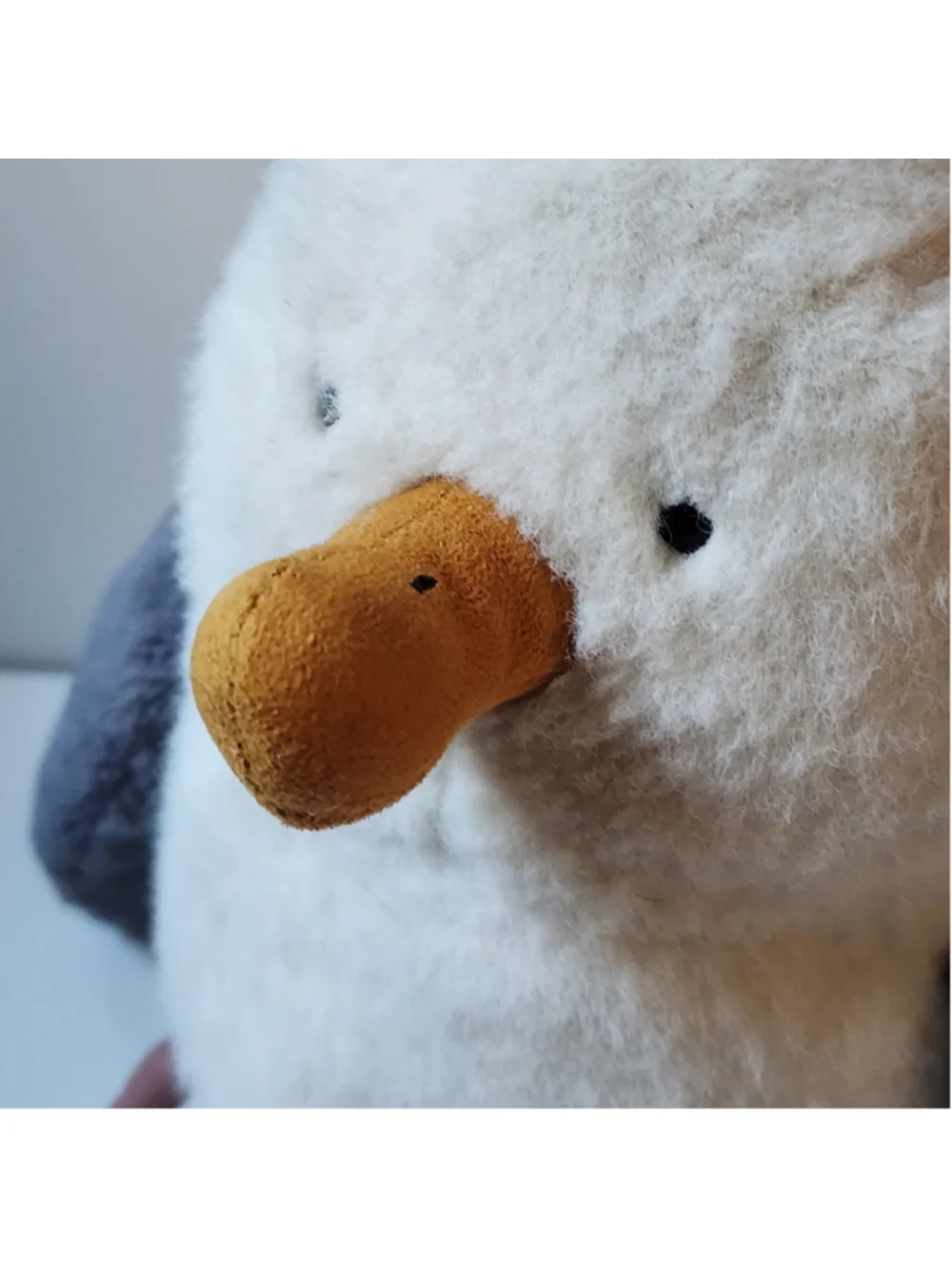 Authentic Jellycat Chip Seagull Medium Plush Soft Toy Bird White Gray
